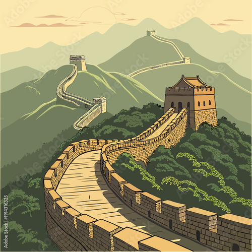 great wall of china