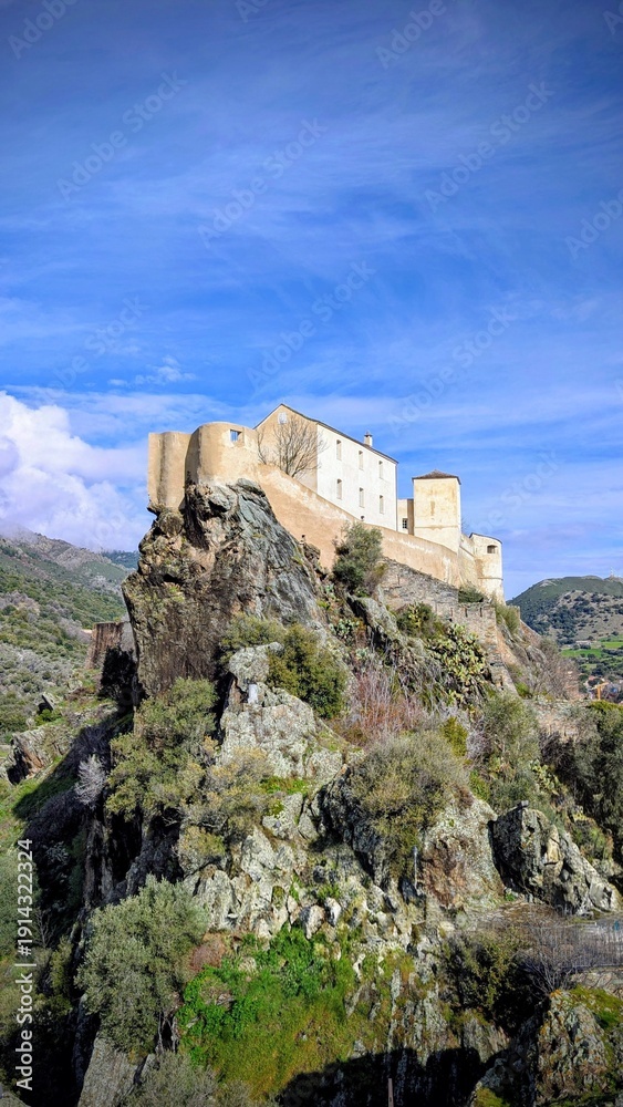 Obraz premium CORTE (Haute-Corse)