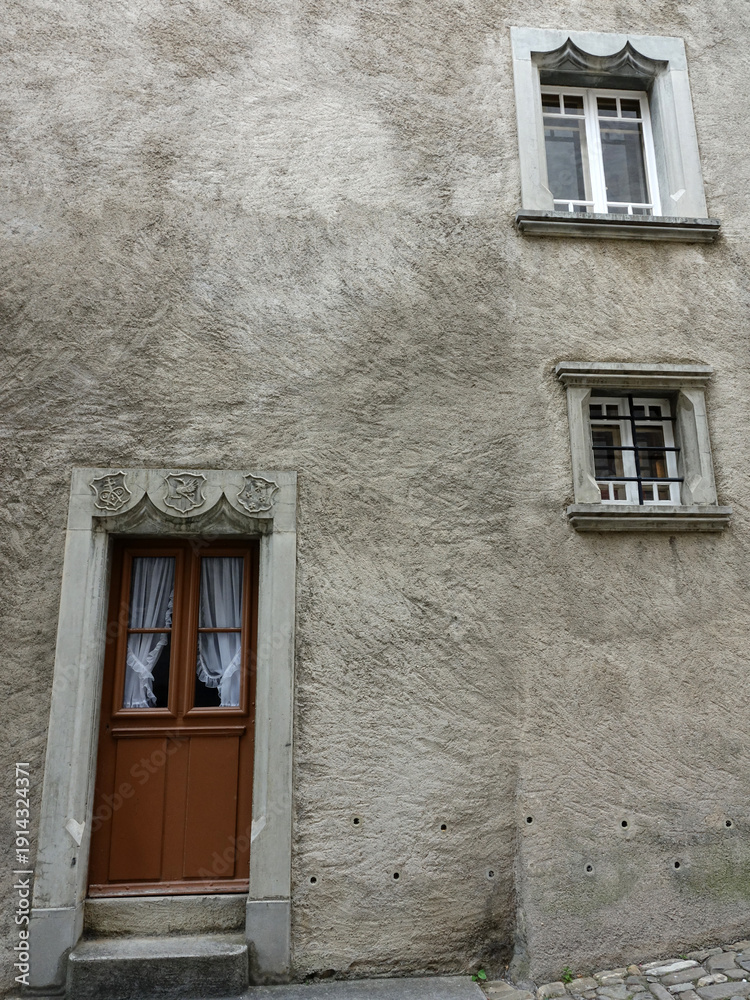 Fototapeta premium Dans les rues de Gruyères