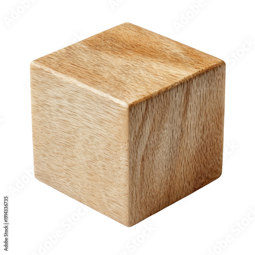 Natural Wooden Block for Educational and Creative Play Activities