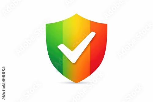 Free Download Secure shield symbolizing protection and trust with a checkmark reflecting digital safety and cybersecurity in a vibrant color gradient showcasing confidence and reliability - GFXLoad
