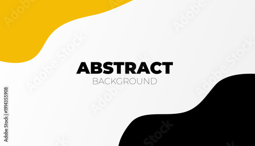Simple Yellow, white and gray background. Modern Abstract Background Template