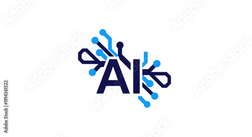 Modern abstract black logo design element on white background.