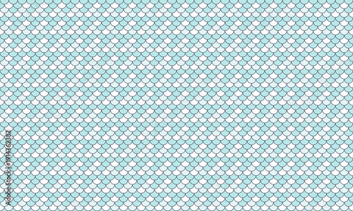 Seamless pastel blue and white scale pattern.  Perfect for website backgrounds, textile designs, or scrapbooking projects.  This elegant, repeating design evokes feelings of calmness and serenity.
