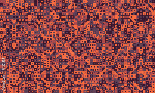 Abstract mosaic pattern in warm earthy tones.  Perfect for backgrounds, website design, or textile prints.  The subtle variations in color and size create a visually interesting texture.