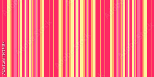 Vibrant vertical stripes in pink and yellow create a cheerful, energetic background. Perfect for websites, social media, packaging, or textile designs.