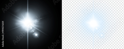 Vibrant sun symbol with warm golden light rays shining bright