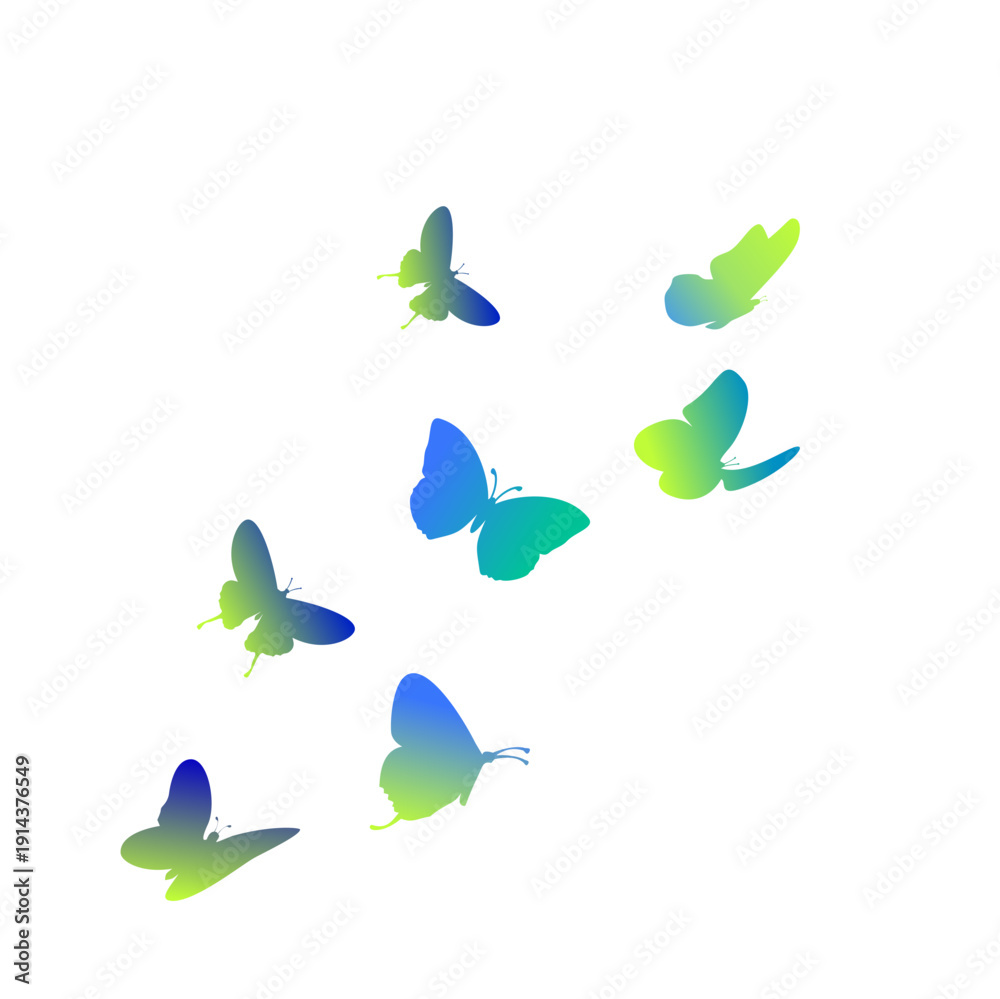 Fototapeta premium World Environment Day Butterflys