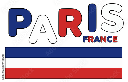 paris france vector icon