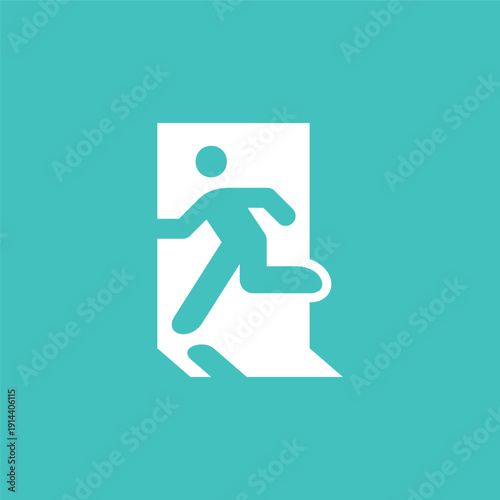 非常口のアイコン