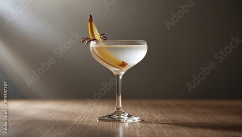 Crafting a Unique Cocktail With Fruits in a Bar Setting During the Evening