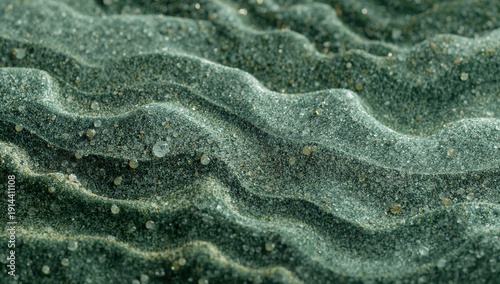 Ripples of Sand Shaped by Wind at the Beach During Daylight