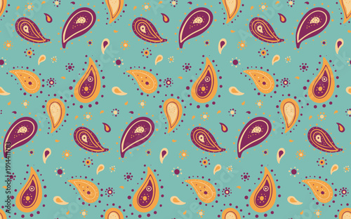 Ornamental simplicity paisley meadow. Royalty romance to drawing designer. Decorating sketching, calligraphic luxury.