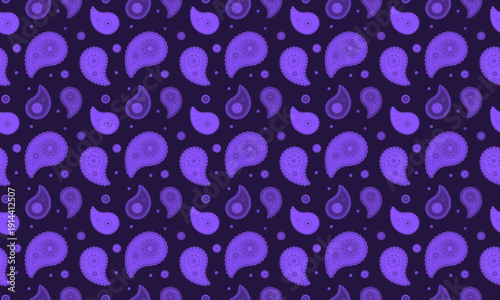 Curtain curl with event repeating. Ethnic east old-fashioned fashion. Modern colourful a drawing herbal.