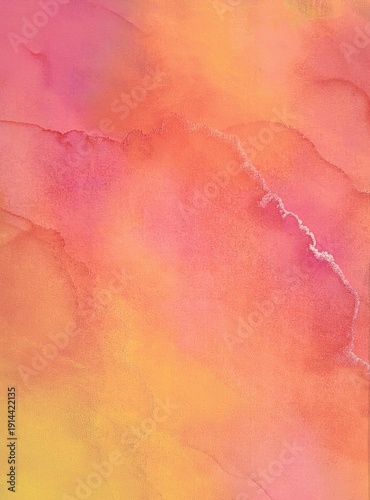 Colorful Abstract Acrylic Painting with Expressive Brush Strokes. Contemporary Art 