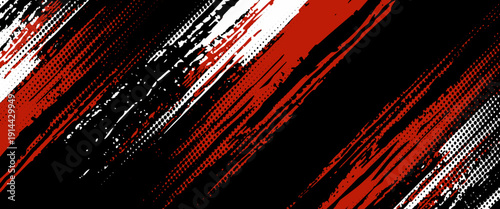 black white and red grunge texture background.vector illustration. eps 10