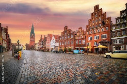 Wallpaper Mural Photos from the center of Lüneburg, a small town in northern Germany. Torontodigital.ca