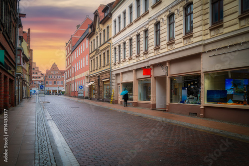 Wallpaper Mural Photos from the center of Lüneburg, a small town in northern Germany. Torontodigital.ca