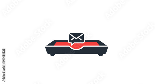 Email inbox on a computer screen.