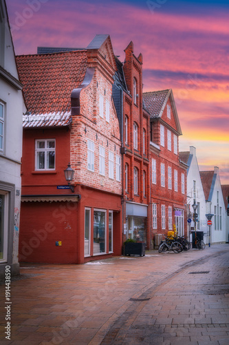 Wallpaper Mural Photos from the center of Lüneburg, a small town in northern Germany. Torontodigital.ca