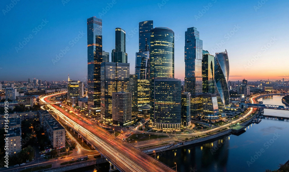Fototapeta premium City Skyline