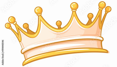 Golden Crown Illustration