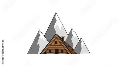 Cabin in the Mountains.