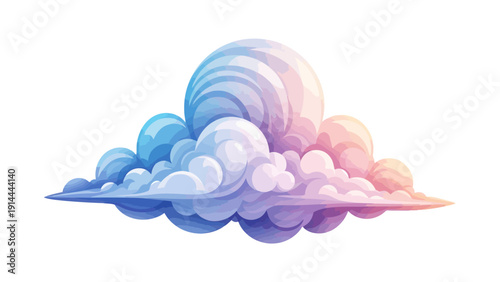 Colorful Cloud Formation.