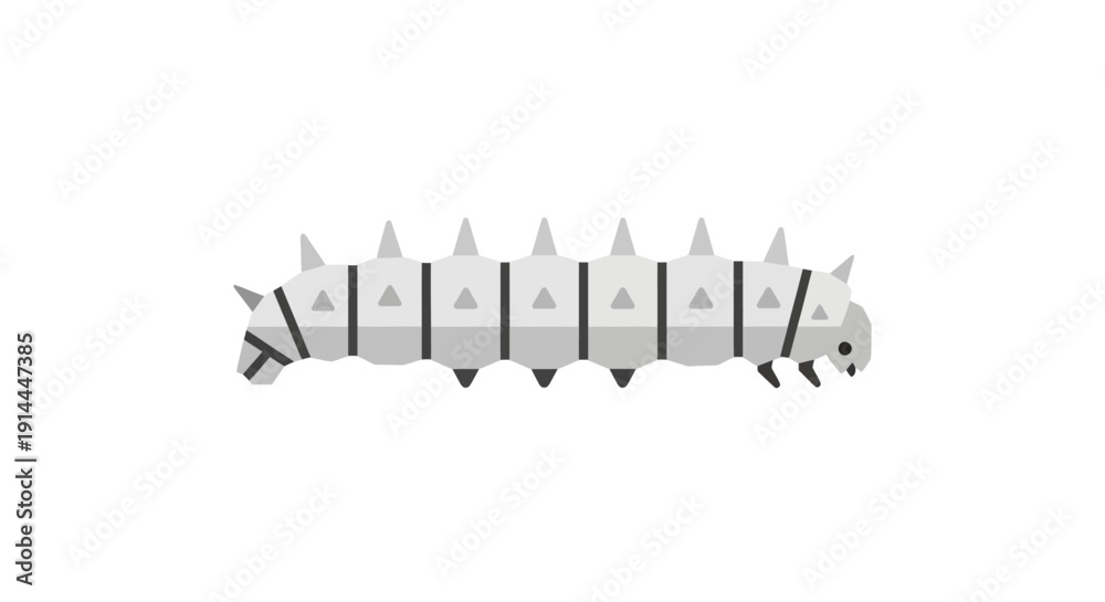 Obraz premium Caterpillar Toy Model.