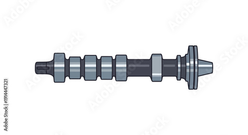 Camshaft Engine Component.