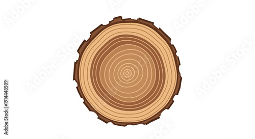 Tree Stump Cross Section.