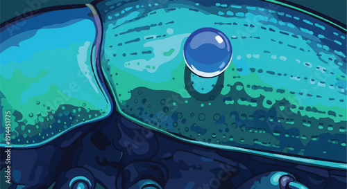 Deep Tech Resilience: Bio-Inspired Vector Texture with Integrated Data Sphere