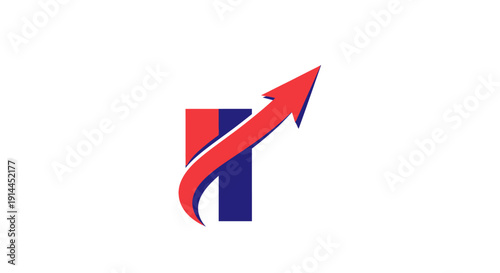 Red Arrow Graph Logo Design Element. Free Download Red Arrow Graph Logo Design Element. - GFXLoad
