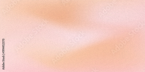 Abstract peach fuzz color vector banner. Blurred light fresh orange delicate gradient background. Pastel pink smooth spots. Neutral Liquid stains copy space banner. Vector gentle backdrop illustration