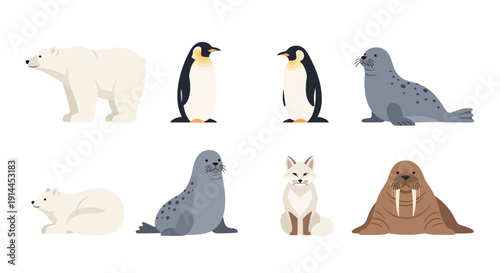 Arctic Animals Collection.