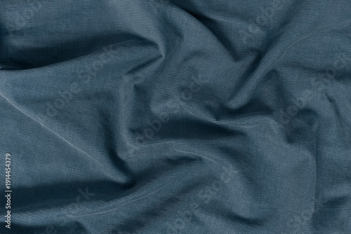 Fényképezés Detailed texture of a corduroy fabric background