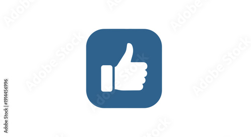 Thumbs Up Icon Symbol Approval Sign.