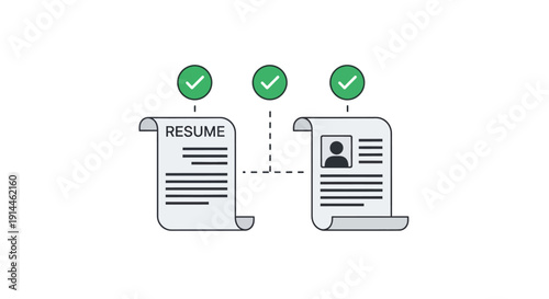 Resume and profile online application.