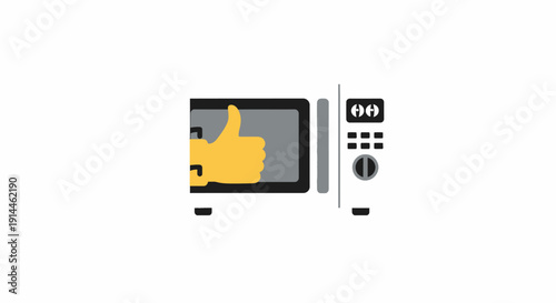 Safe Deposit Box with Thumbs Up.