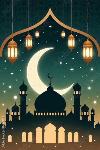 Ramadan Kareem Islamic Background