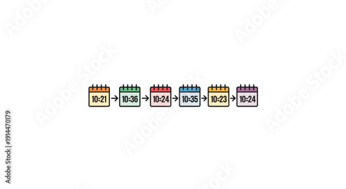 Colorful assortment of paint boxes.