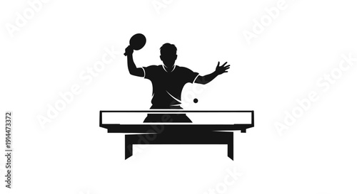 Silhouette of a DJ Playing Music at Night