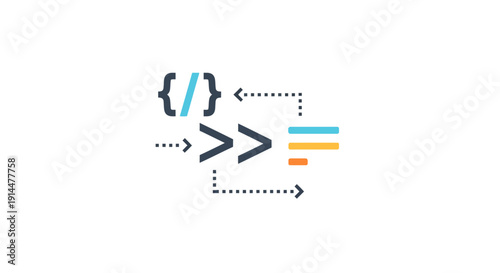 Code Development Process Flowchart Diagram.