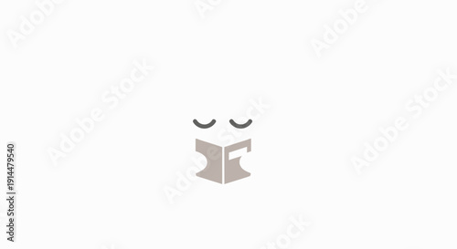 Small Gray Metal 3D Letter R Character.