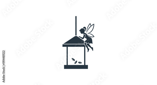 Bee Feeding on Bird Feeder Seeds.