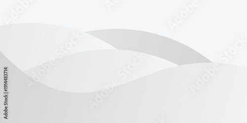 Abstract white and grey gradient color with modern geometric background for graphic design element