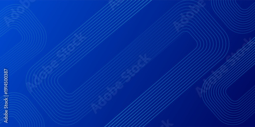Abstract illustration with a gradient blue background decorated with thin lines. The design looks dynamic and is suitable for use as a presentation background.
