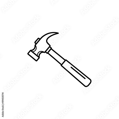 Hammer Tool for Construction and DIY Projects in Industrial Setting