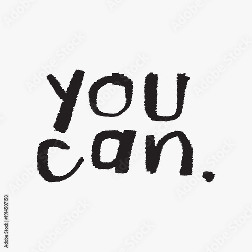 You can. doodle illustration vector