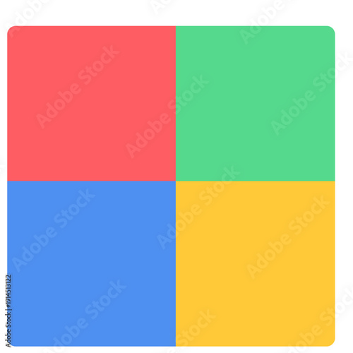 Colorful building blocks for school creativity, student learning activities, campus education, classroom play, educational development, and children supplies with vibrant flat design illustration styl